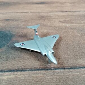 Dinky Toys 735 Gloster Javelin Diecast Model Aircraft Silver Made in India